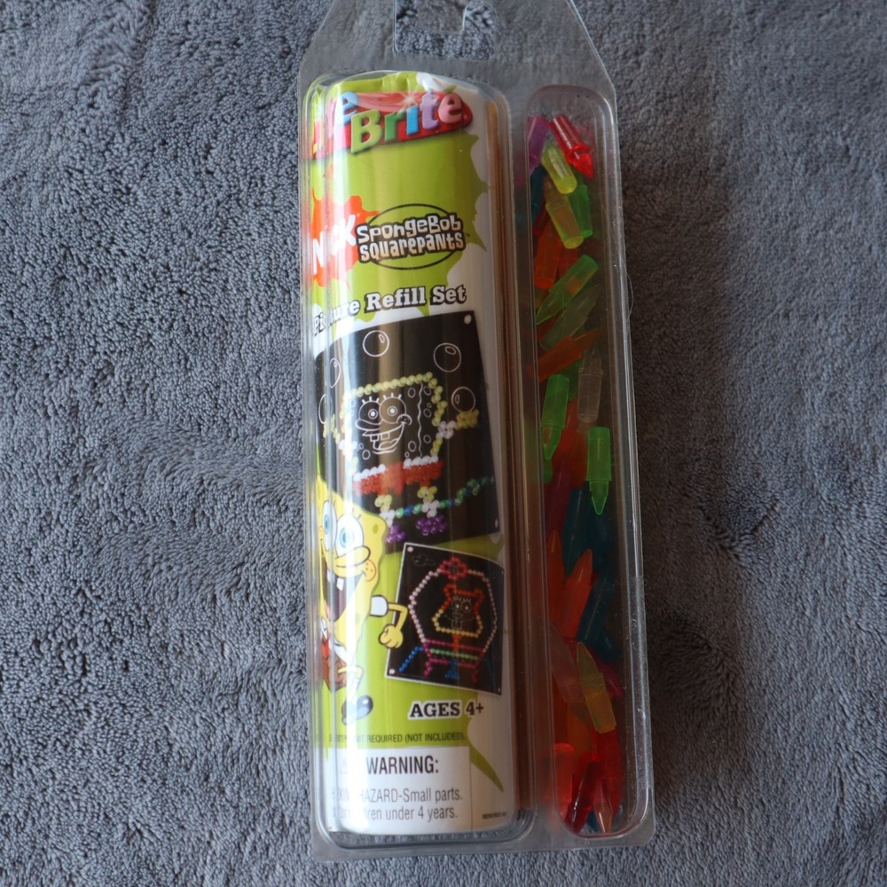 Lite-Brite SpongeBob SquarePants Picture Refill Set New Sealed